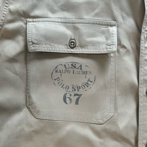 VTG Polo Sportsman Country Fishing Hunting Streetwear Shirt Mens Ralph Lauren - Picture 2 of 6